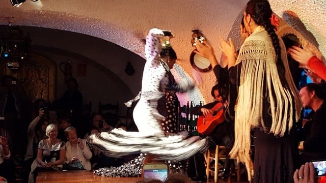 Flamenco dancers Barcelona Spain