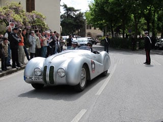 Classic car rally in Tuscany and Umbria