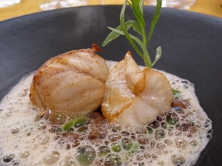 Divine dining - Monk fish with tarragon