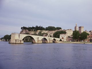 St Benezet bridge in Avignon Provence France